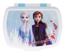 Snackbox - Disney - Fryst - Anna och Elsa - Flerfärgad - Rektangulär