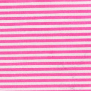 MégaCréa DIY - Tygbit i bomull Fuchsia-ränder 55 cm