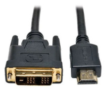 Macho DVI 18+1 Till HDMI HQ 24K guldkabel 1,5m