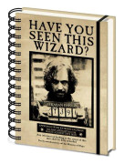 Harry Potter Harry 'Sirus-posters A5 linsformad anteckningsbok