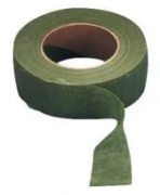 Crepeband - Flora - Oliv - 26 mm - Rulle 27,5 m - Mixad