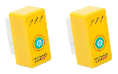 2X Super OBD2 Bilchip Tuning Box Plug and Drive Mer Effekt / Mer Vridmoment Som Nitro Accord Passar Bensinfordon
