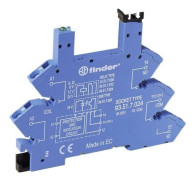 Finder reläuttag 93.51.8.240 för serie 34 34.51, 34.81 (L x B x H) 93,6 x 6,2 x 76 mm