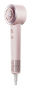 Hårtork med hög hastighet 110,000 RPM-motor, 600 miljoner negativa joner, magnetmunstycke och digital temperaturdisplay, 1400W, EU-plugg 220V Pink Pink