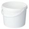 Hink 10L lättvikt 289 mm plast vit