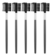 5-pack ögonbrynskam, ögonbrynsborste för kvinnor, trimning och formning av bryn, ögonfransförlängning, sminknybörjare