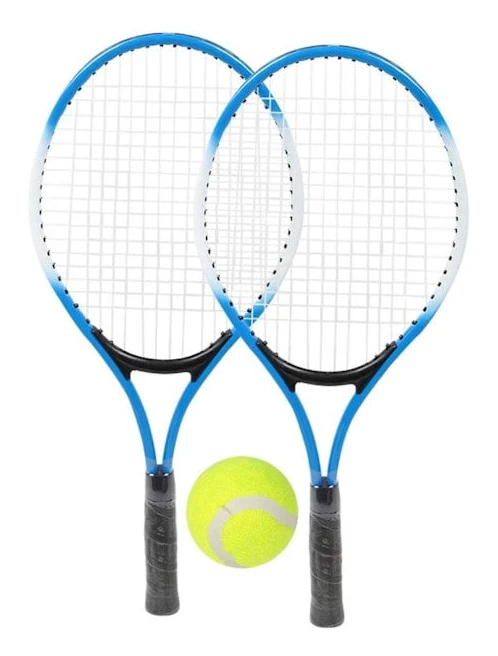 Tennisracket för barn Ett par tennisracketar är det bästa startpaketet för barn (BT)