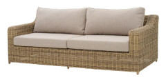 Brafab, Glendon 3-sits soffa Rustic / Beige