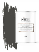 Färg för renovering av betonggolv 1L mörkgrå RAL7022 hög glans