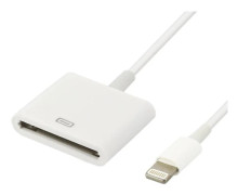 Belysning Adapter Kabel Till 30 Pins Laddning & Synkronisering Vit Iphone