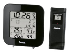 HAMA Väderstation EWS-200 Svart