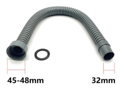 Flexibel avloppsslang 45mm-48mm/32mm, för anslutning till vattenkran