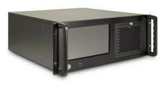 Inter-Tech IPC 4U-4460TFT - Kan monteras i rack - utökad ATX - ingen strömförsörjning (ATX / PS/2) - USB