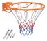 Basketkorg för inomhusbruk – 45 cm ring, väggfäste, orange