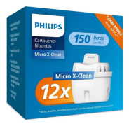 Philips vattenfilterpatroner, paket med 12