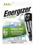 Energizer Uppladdningsbar NiMH-laddare EN-EXTRE800B2 Aaa 1,2V Extreme 800 Mah andra blisterförpackning