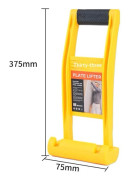 Panelbärare Tång Träskiva Utdragare Marmor Gips Yellow