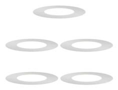 lämplig för Flat Trädringar 5 pcs Silver Ø40 / 70 cm