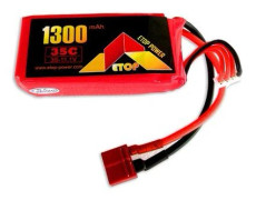 3s 1300mAh - 35C - Etop LiPo-deans