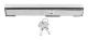 Stainless Steel Outboard Motor Lock with Adjustable Clamp, Universal Boat Accessory