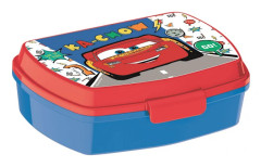 Disney Cars Lunch Box 17 cm - BPA-Free Lightning McQueen Blue