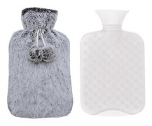 Varmvattenflaska (2 liter), för smärtlindring, menssmärtor, N