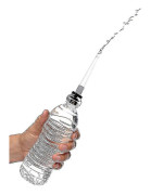 Rese-lavemang vattenflaska adapterkit svart Cy)