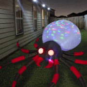 7,8 fot Halloween gummibåt utomhus Halloween dekorationer med