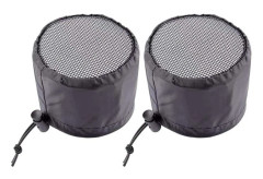 2 st Ventilationsskydd för Innertält, Inomhustillbehör, Nätduk, Växthustillbehör, Ventilationsfilter för vax, (10*10*8cm)