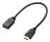 SpeaKa Professional SP-7870100, 0,3 m, HDMI Typ A (standard), HDMI Typ A (standard), 3D kompatibilitet, 10,2 Gbit/s, Svart