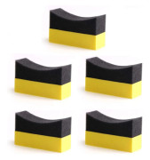 Multifunctional Car Wash Sponges Car Parts Cleaning Sponge Waxing Foam Car Wash Sponge Car Polishing Foam for Car Wash 5 Pieces