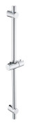 Duschstång Rostfritt stål Duschset 68cm Med Duschhållare Mått 68 x 2.2 cm. förkromad