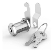 Ahlsen – Brevlådelås – Säkerhetslås i metall med nycklar – Cylinder för lådor och skåp – Enkel installation (LGL)