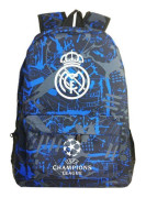 Graffiti Real Madrid Uefa Champions League Axelväska Fan Ryggsäck Student Skolväska Förvaringsväska sjx