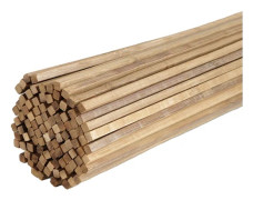 Gör-det-själv Byggmodell, Bambumaterial, Mångsidig Hantverksanvändning,5x5x300 SW84585-06