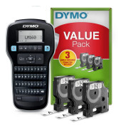 DYMO LabelManager 160 Valuepack etikettskrivare Termal transfer 160 x 160 DPI 12 mm/sek D1 QWERTZ