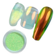 Nagelglitter, 10g Pulver, Lätt Applicering,FT259-5