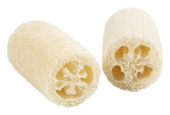 Naturlig Loofahsvamp - 2 st Luffa - För Tvål och Skrubb