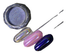Nagelglitter, 10g Pulver, Lätt Applicering,FT264-3