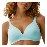 NATURANA BH The Wednesday Soft Padded Non Wired Bra Blå polyamid C 85 Dam