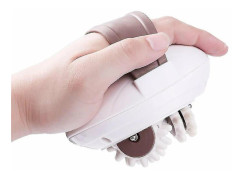 3D elektrisk nack- och axelmassagerulle anti-cellulitmassager handrullar 1 st euro