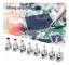 8 Pieces Stainless Steel Hot Air Gun Nozzles Heat Resistant Nozzles for 850 Hot Air Gun 3-12 mm