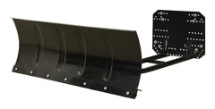 vidaXL Snöplog för ATV 115x38 cm svart