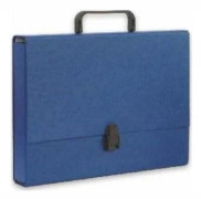 Penmate navyblå A4-briefcase 5 cm Ecoline med handtag