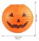 20 st Halloween Pumpa Papperslykta Jack-o-lantern, För Halloweenfest Halloween Present Bröllop Trädgård Sovrumsdekoration (20cm)