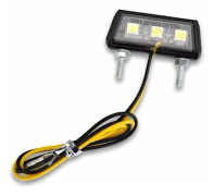 Universal LED-skyltbelysning för motorcykel 12V Mini Micro Skyltbelysning Motorcykelbelysning
