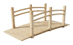 Trädgårdsbrygga, gran, 200 kg kapacitet