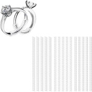 15-pack ringstorleksjusterare ringvakt dynor för lösa ringar (2mm/3mm/5mm)
