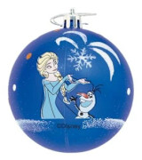 Blå julkulor Frost 2