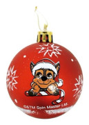 Röda julkulor Paw Patrol